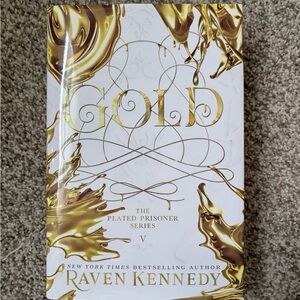Gold Hardcover Book by Raven Kennedy